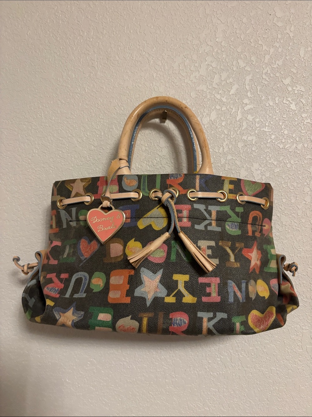 Vintage  Dooney & Bourke Monogram Bag
